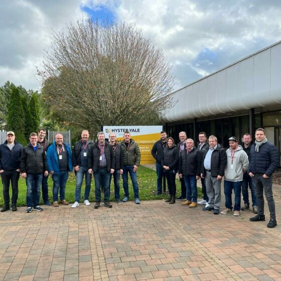 Zu Gast bei Hyster/Yale: Werksbesichtigung in Nordirland