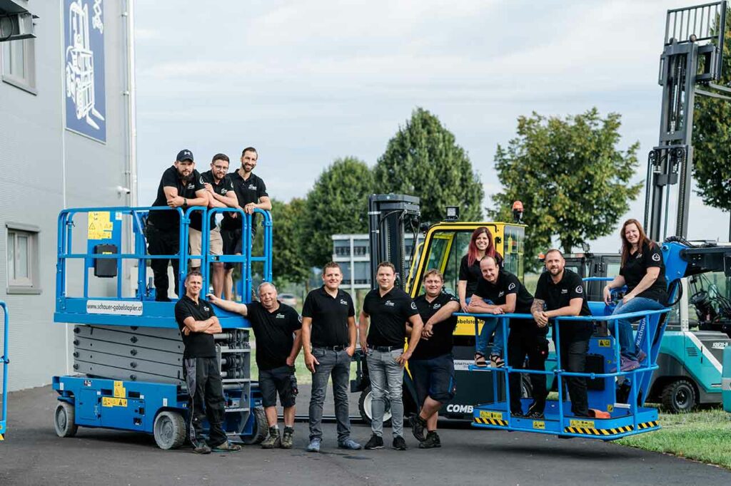 Team Schauer Gabelstapler aus Gabersdorf