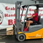 BERTA Cash&Carry Stapler im Einsatz