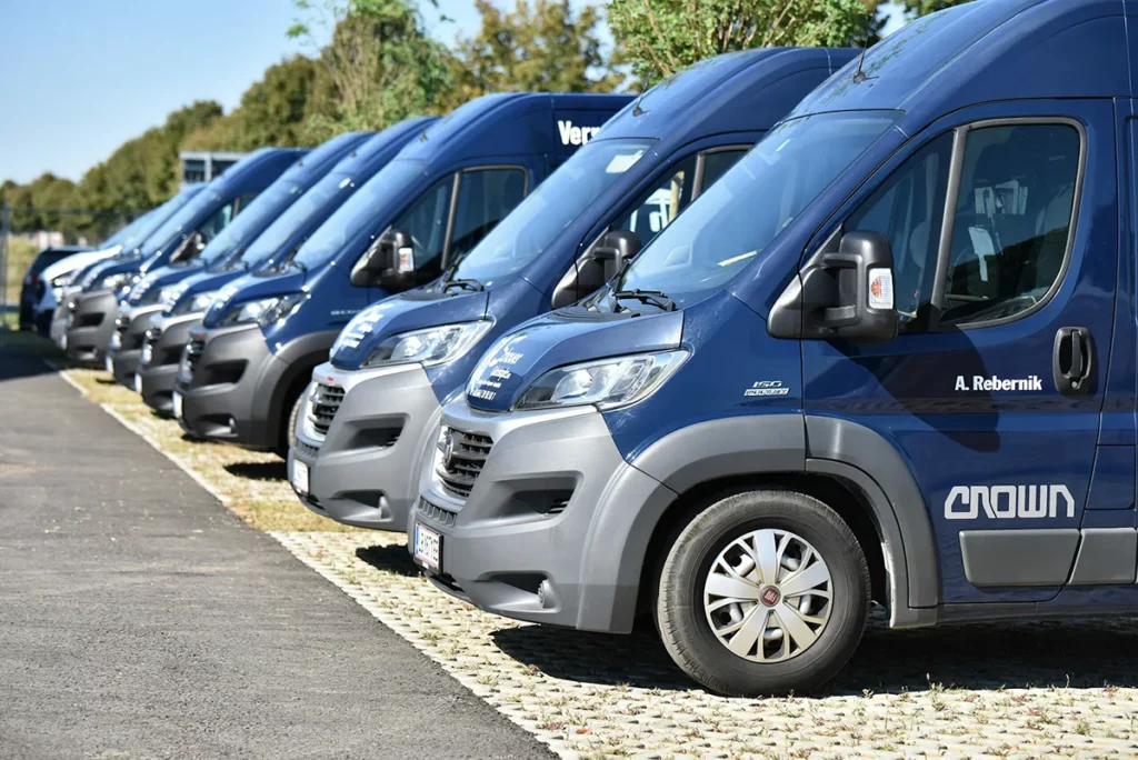 Die Firmenautos von Schauer Gabelstapler