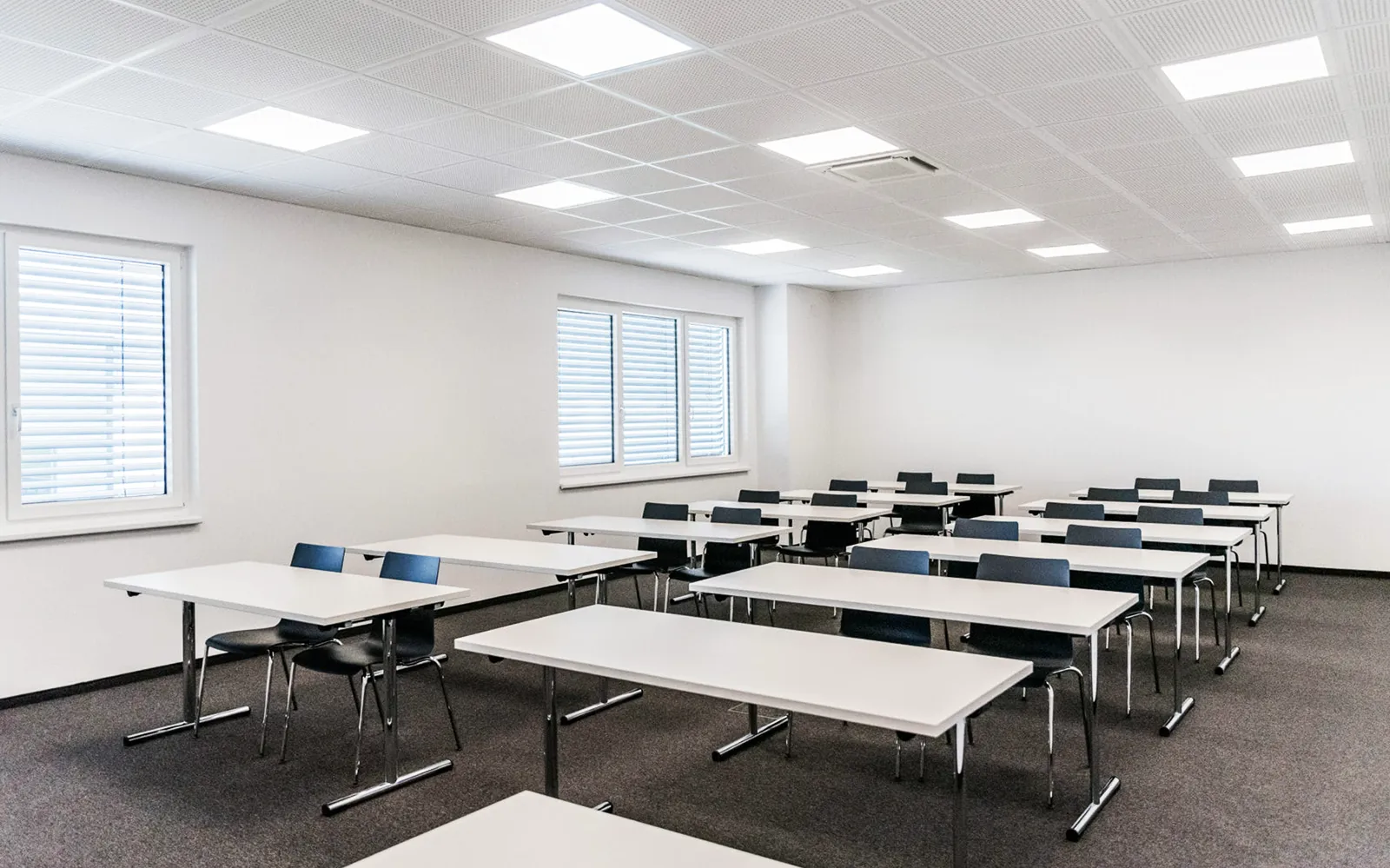 Der Schulungsraum direkt im Firmengebäude von Schauer Gabelstapler